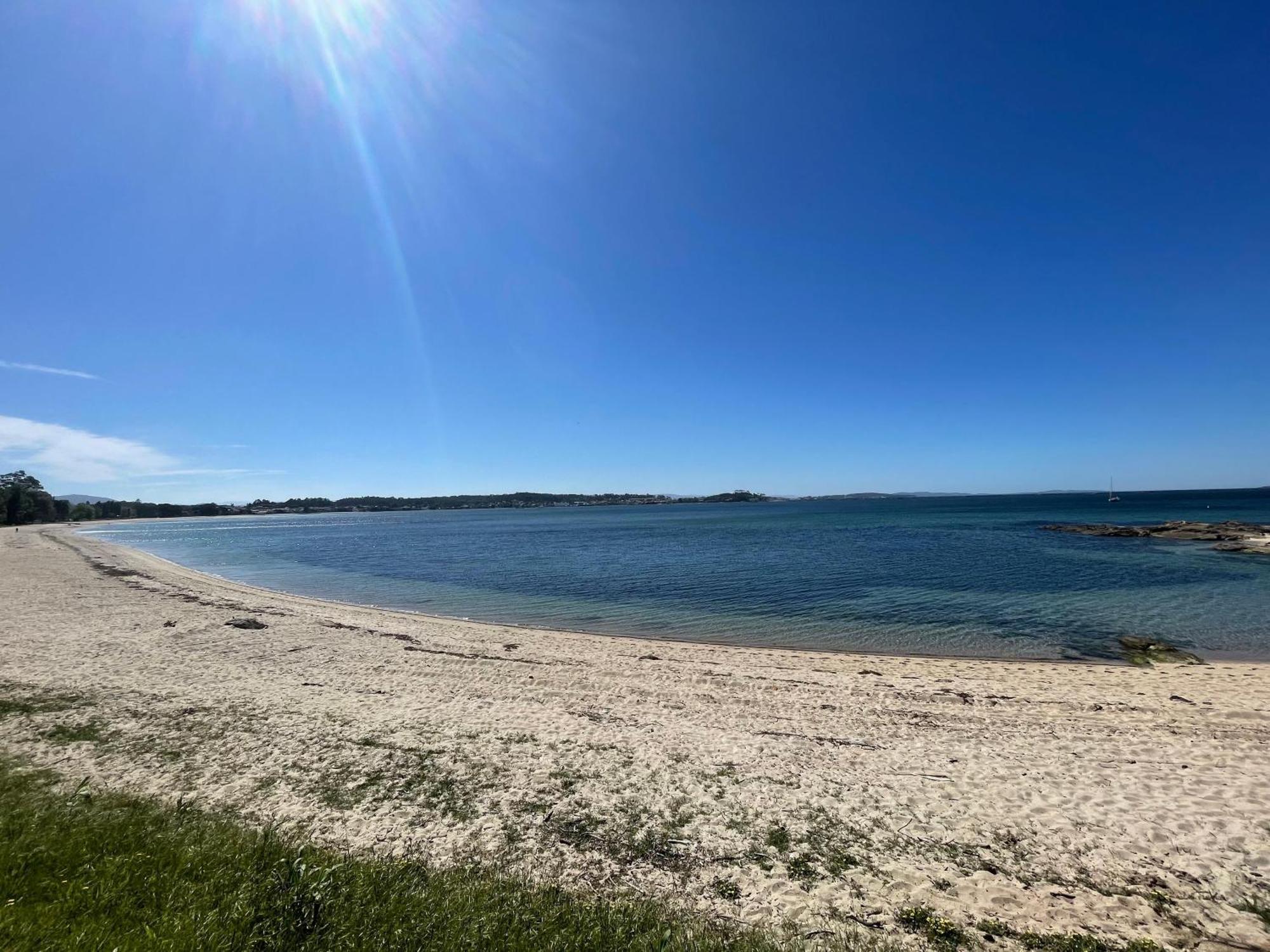 Piso Cerca De La Playa En Escarabote,Boiro Apartman Kültér fotó