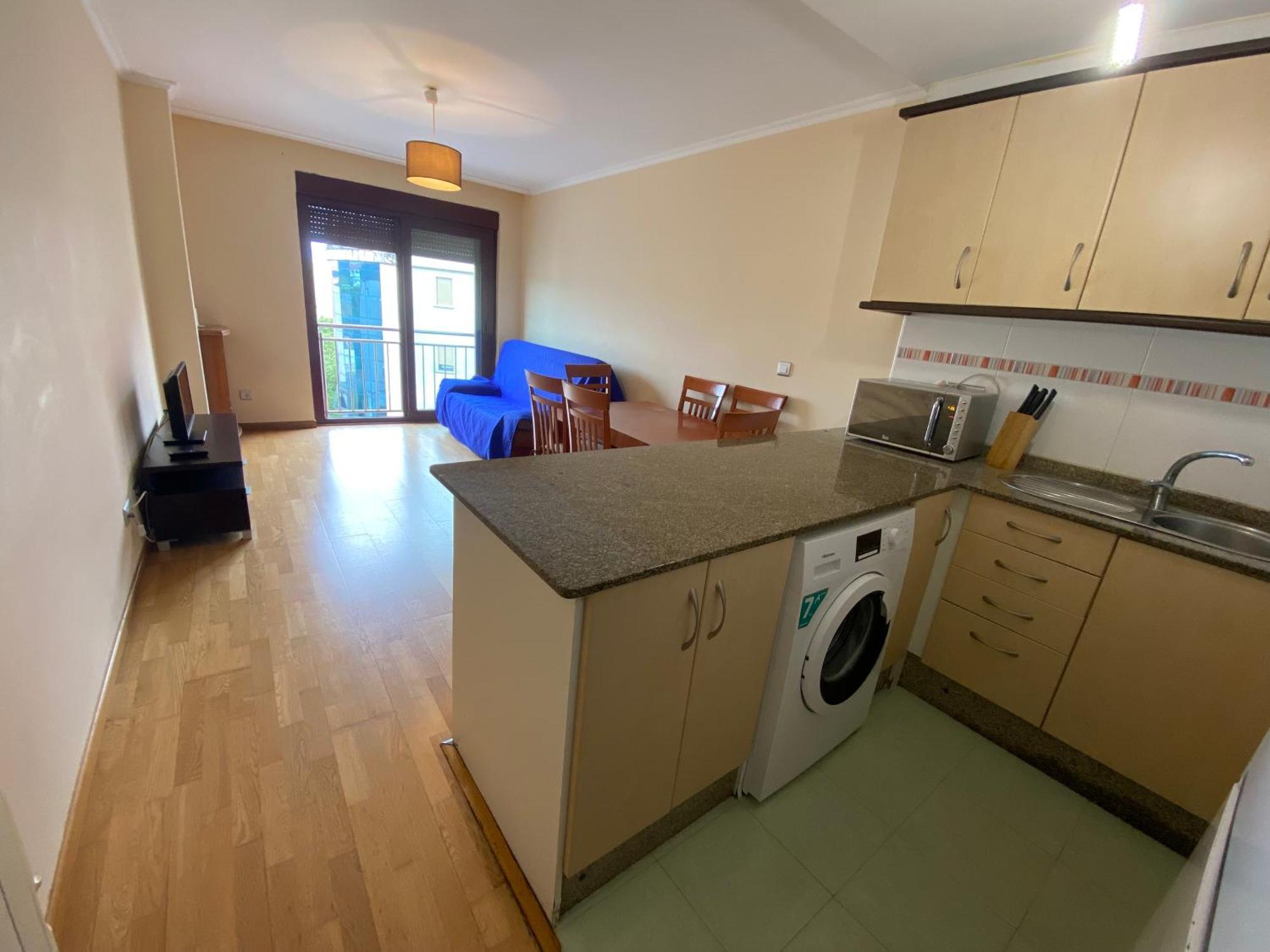 Piso Cerca De La Playa En Escarabote,Boiro Apartman Kültér fotó